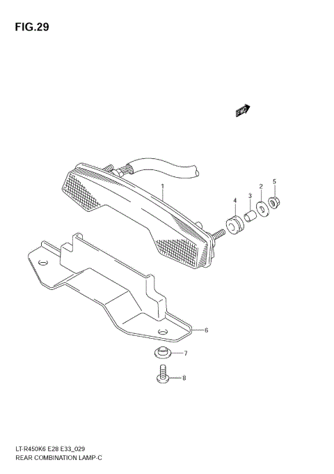 REAR COMBINATION (E33)