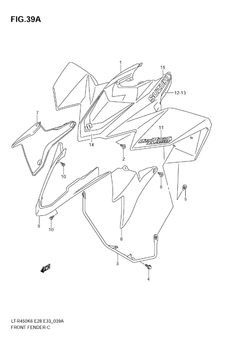 FRONT FENDER (MODEL K7)