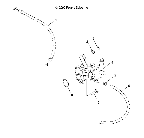 OIL PUMP - W045303CA/IA (4990539053C03)