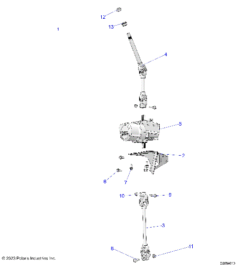STEERING, EPS UPFIT - D23P2UD4B4/WD4B4 (C2884610)