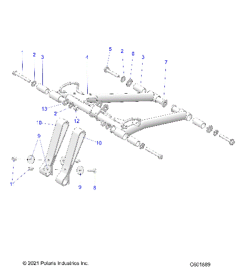 SUSPENSION, TORQUE ARM, FRONT - S24TDL6KSA (C601889)