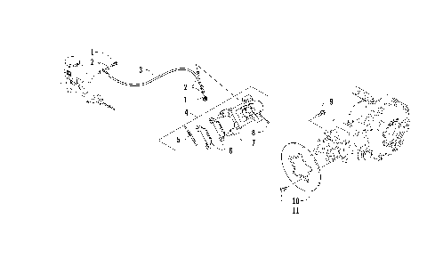 REAR BRAKE ASSEMBLY [97462]