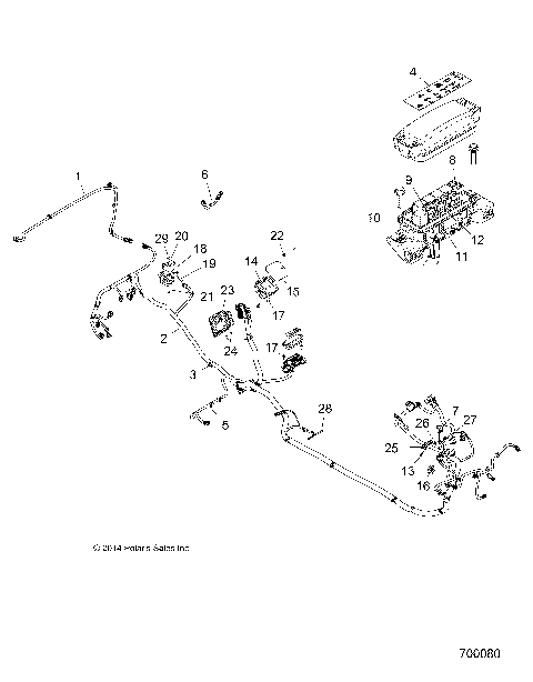 ELECTRICAL, WIRE HARNESS - Z15VFE99AT/AV/AP (700080)