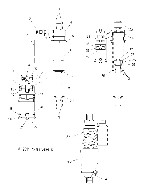 SUSPENSION, SHOCK, FRONT - S12BS8/BC8 ALL OPTIONS (49SNOWSHOCKFRONT7043722)