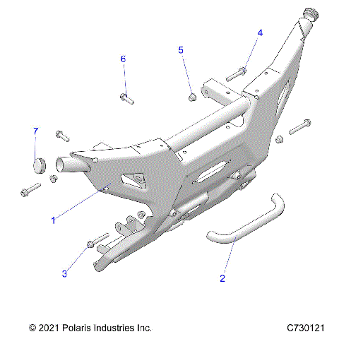BODY, FRONT BUMPER - R24MAS57CK (C730121)
