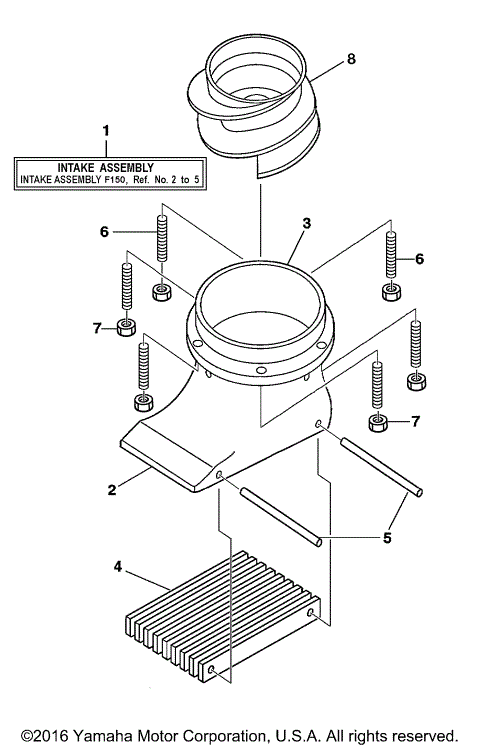 INTAKE ASSEMBLY F150