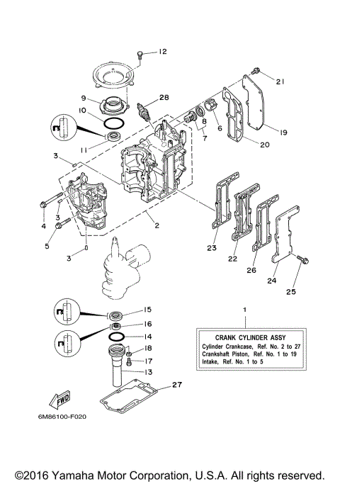CYLINDER CRANKCASE