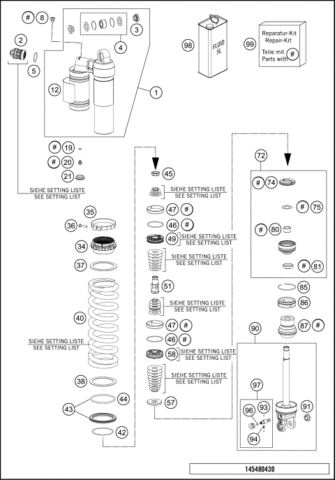 MONOSHOCK DISASSEMBLED