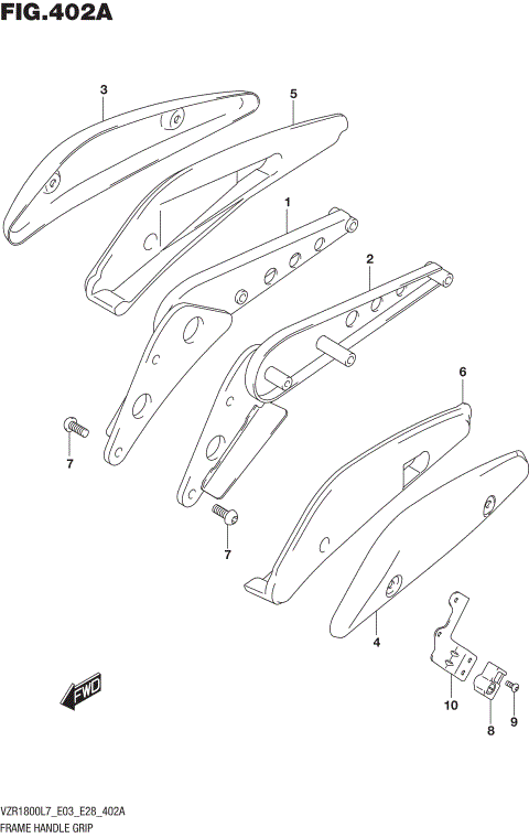 FRAME HANDLE GRIP (VZR1800L7 E28)