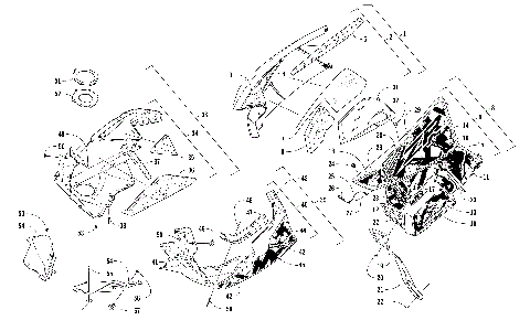 SKID PLATE AND SIDE PANEL ASSEMBLY [104416]