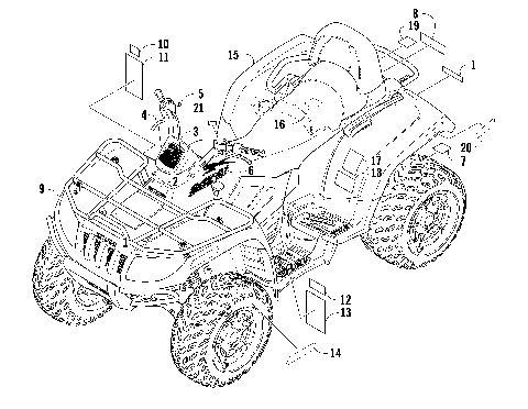 BODY PANELS AND DECALS [87862]