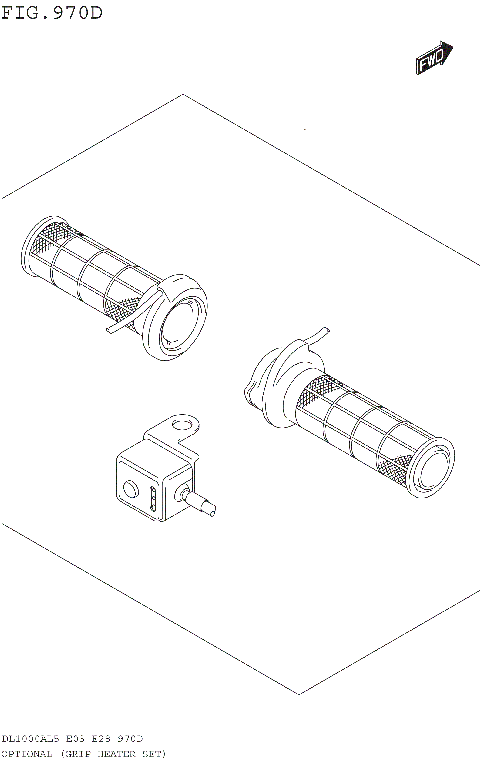 OPTIONAL (GRIP HEATER SET)