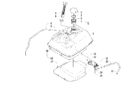 GAS TANK ASSEMBLY [92874]