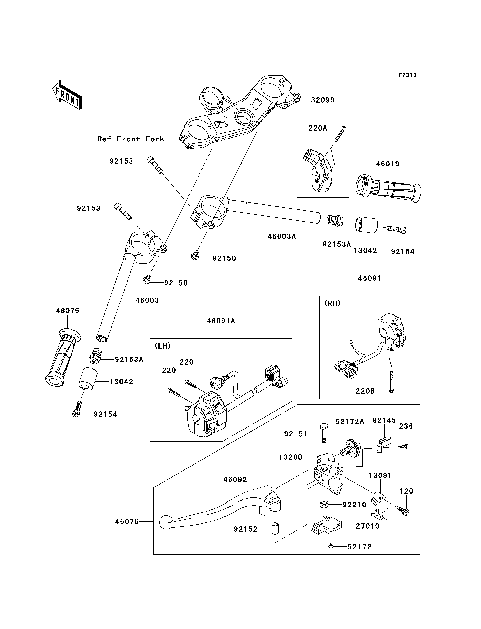 2012 Kawasaki Motorcycles Parts-Finder Diagrams | Rocky