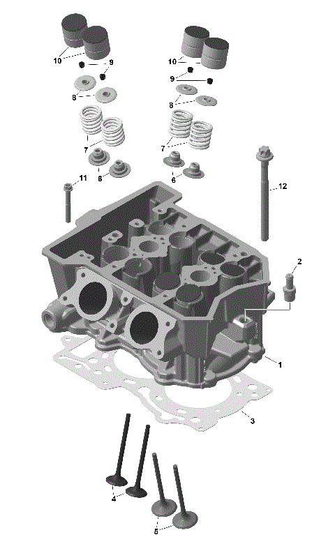 01- ROTAX - Cylinder Head