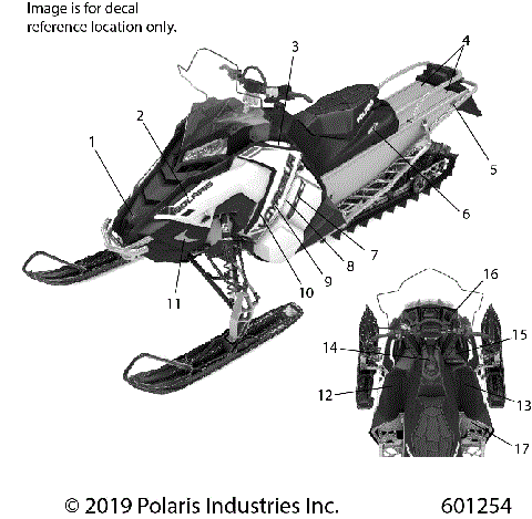 BODY, DECAL - S20EEF6PSL/PEL (601199)