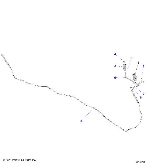 DRIVE TRAIN, SHIFT LEVER AND CABLE - D22P4EP99A4/B4/F99A4 (C0703795-1)