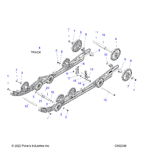 SUSPENSION, REAR - S24TLT9FEL (C602346)