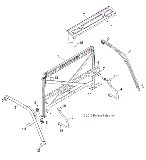 CHASSIS, CAB FRAME
