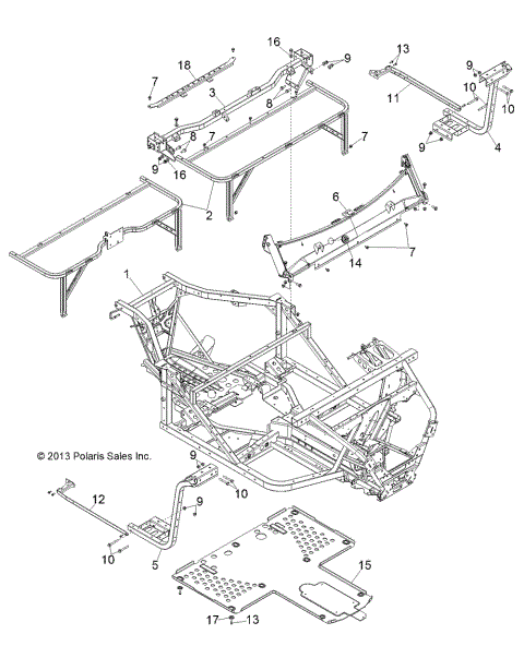 CHASSIS, MAIN FRAME