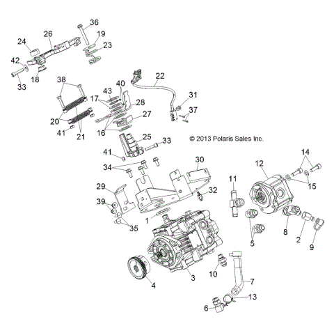 DRIVE TRAIN, DRIVE PUMP