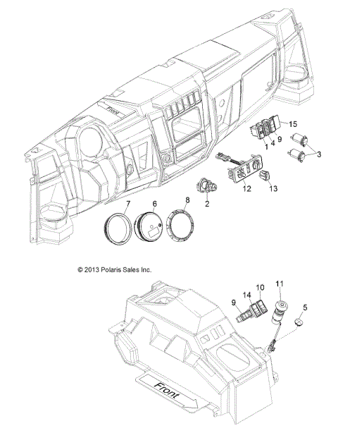 ELECTRICAL, DASH CONTROLS