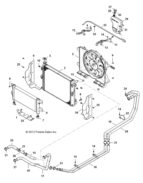 ENGINE, COOLING SYSTEM