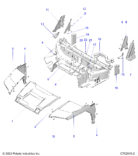 BODY, HOOD, LINER, FRONT FENDERS, A PILLARS
