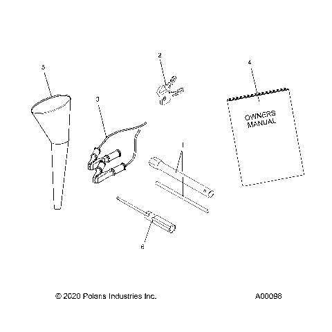 TOOLS and ACCESSORIES - P20GGGFNA/GGGGNA (A00098)