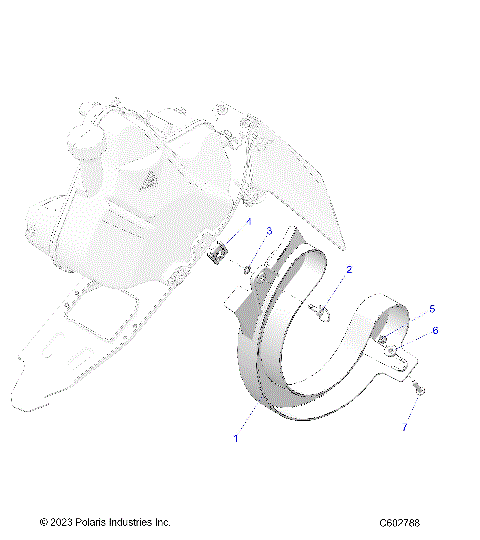 BODY, BELT HOLDER - S26TLF9FSL (C602788)