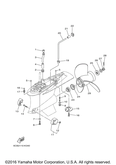 LOWER CASING DRIVE 2
