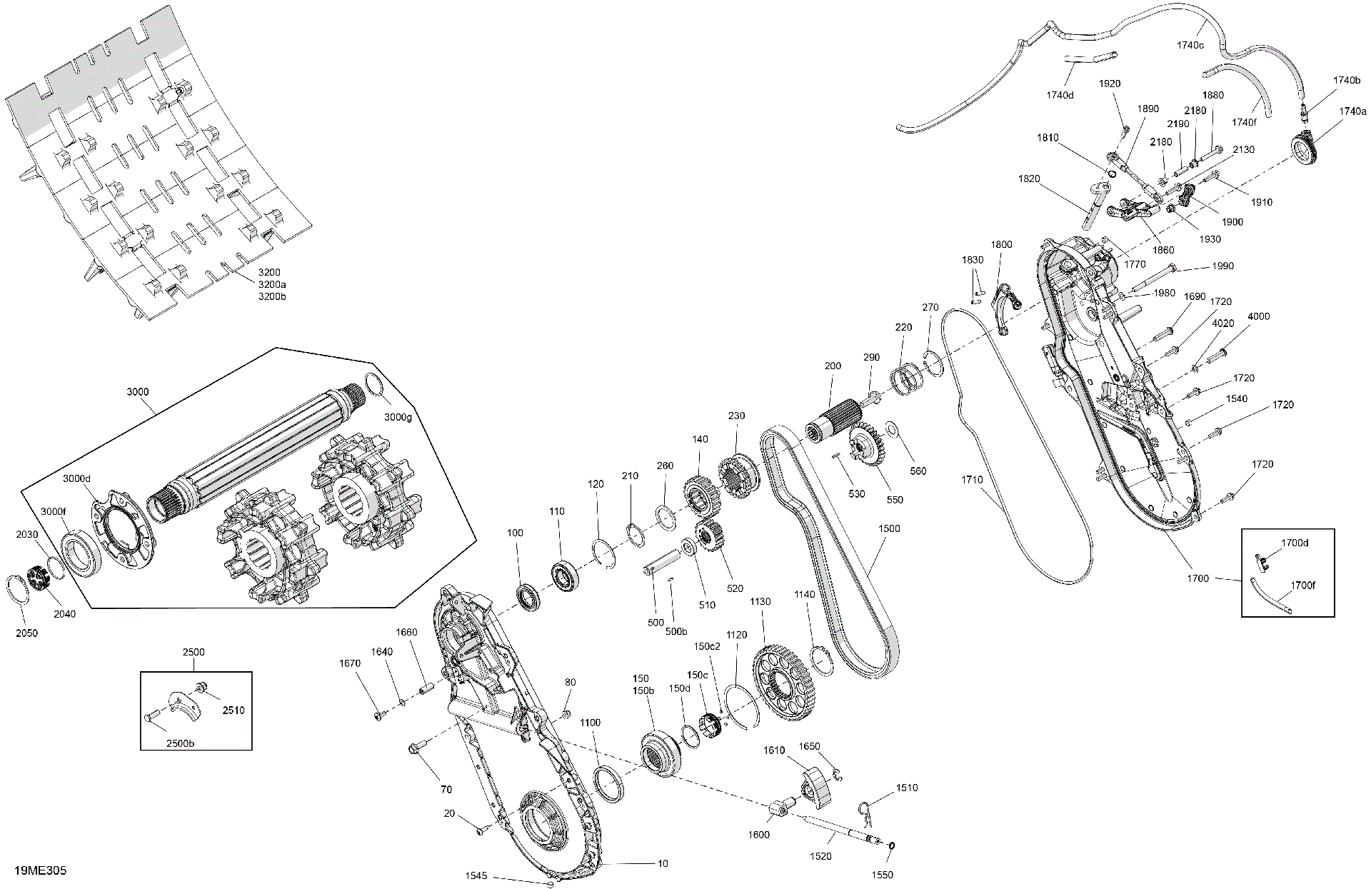 2025 Ski-Doo Snowmobiles Parts-Finder Diagrams | Pioneer