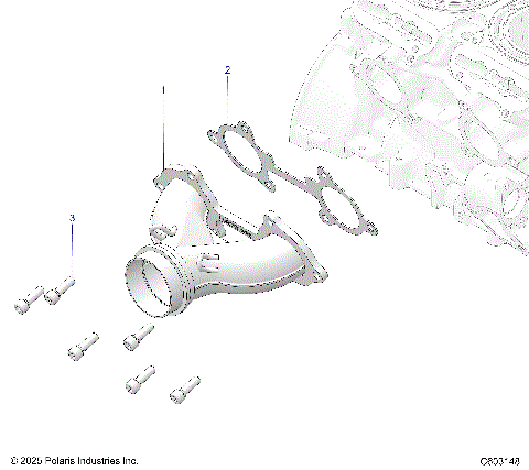ENGINE, MANIFOLD - S26AJB6RSL/REL/AJE6RSL (C603148)
