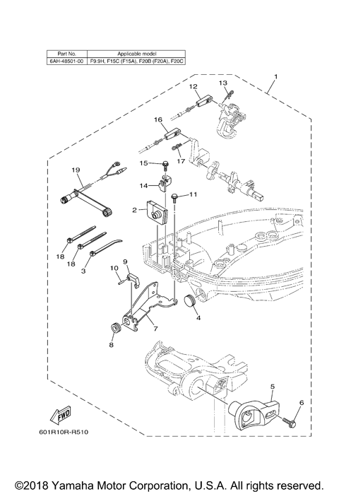 REMOTE CONTROL ATTACH F15C F20