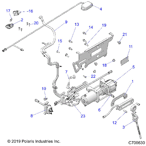 ACCESSORY, WINCH - R20RSW99AA/AP/AX/A9 (C700630)