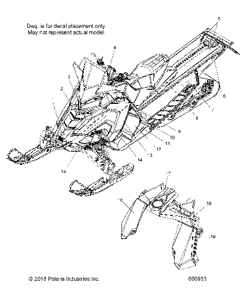 BODY, DECAL - S19EER6PSL/PEL (600953)