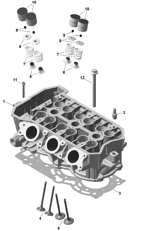 01- ROTAX - Cylinder Head