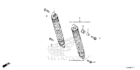 REAR SHOCK ABSORBER
