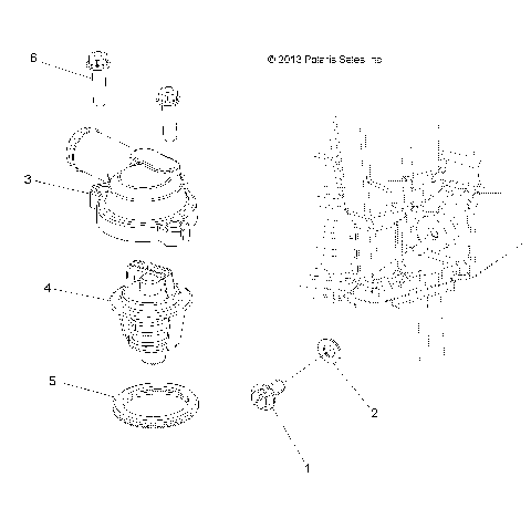 ENGINE, THERMOSTAT AND COVER - A16DAA32A1/A7 (49ATVTHERMOSTAT14SP325)