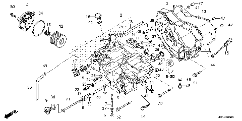 FRONT CRANKCASE COVER