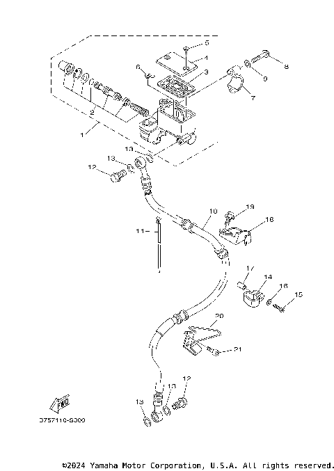 FRONT MASTER CYLINDER