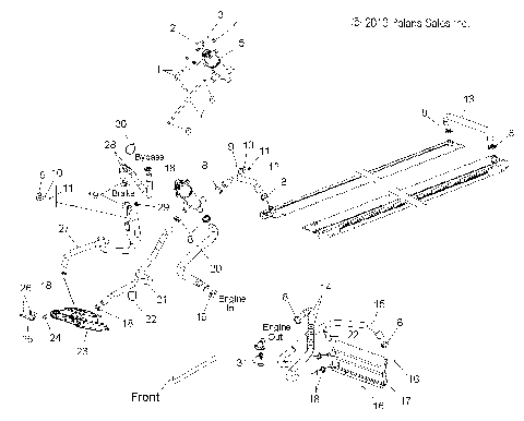 ENGINE, COOLING SYSTEM - S15PU6NSL/NEL (49SNOWCOOLING13WIDE)