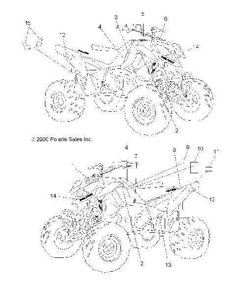 DECALS - A07GP52AA/AB (49ATVDECAL07OUT525)