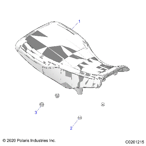 BODY, SEAT - A25SEE57P2/P4 (C0201215)