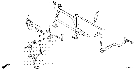 KICK STARTER ARM@STAND