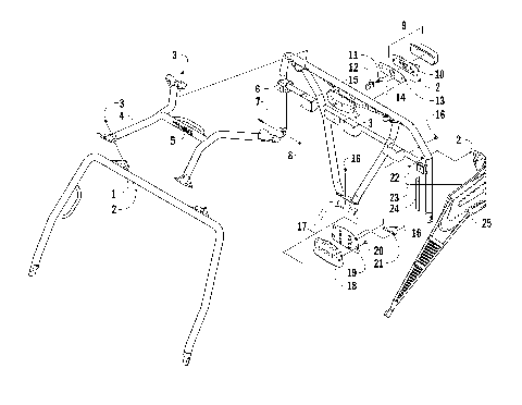 ROPS AND TAILLIGHT ASSEMBLY [94978]