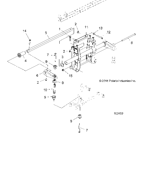 SUSPENSION, TORSION BAR - A18S6E57B1 [100459]