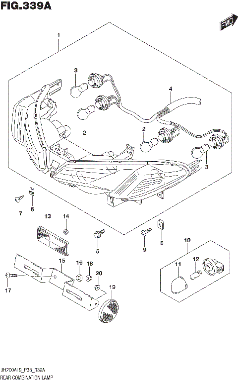 REAR COMBINATION LAMP