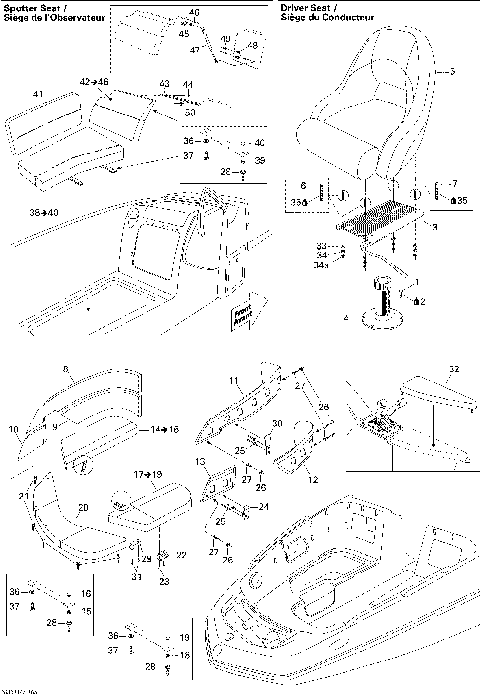 09- Seat, Front View