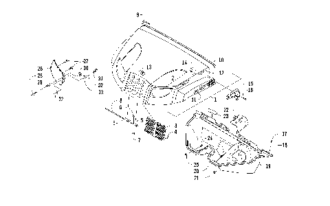 HOOD AND HEADLIGHT ASSEMBLY [100460]